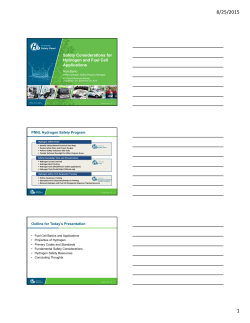 Hydrogen Vehicles and Fuel Cells