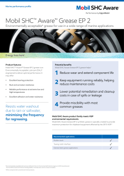 Mobil SHC Aware Grease EP 2 | ExxonMobil Marine