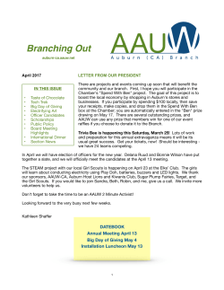 April 2017 - AAUW Auburn (CA)
