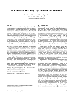 An Executable Rewriting Logic Semantics of K