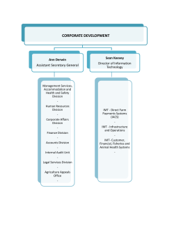 corporate development - Department of Agriculture
