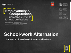 School-work Alternation