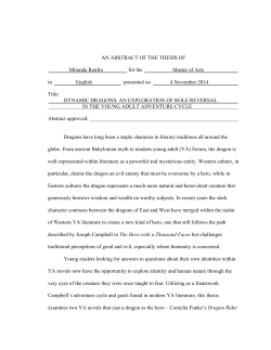 AN ABSTRACT OF THE THESIS OF Miranda Renfro for the Master