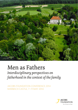 Men as Fathers - Jacobs Foundation