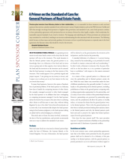 PREA Quarterly - Seyfarth Shaw LLP