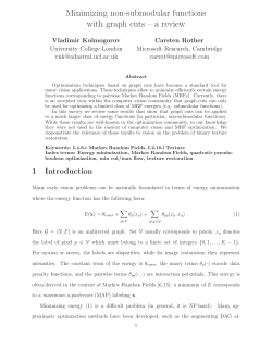 Minimizing non-submodular functions with graph cuts