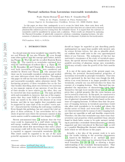 Thermal radiation from Lorentzian traversable wormholes