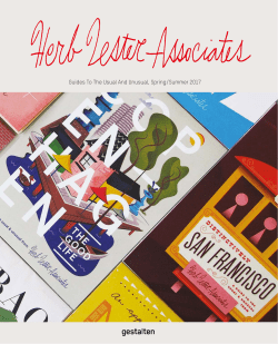 Guides To The Usual And Unusual, Spring/Summer 2017