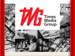 STRATEGIC INTENT - Times Media Group