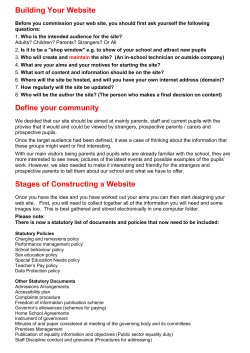 Define your community - Oakfield Primary School