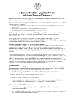 Preview - La Leche League of Texas