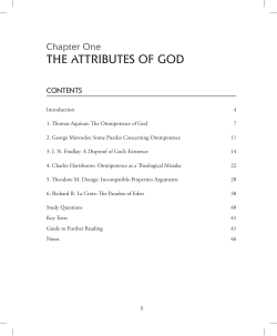 the attributes of god
