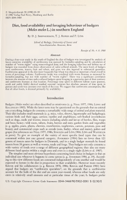 Zeitschrift f&uuml;r S&auml;ugetierkunde : im Auftrage der Deutschen