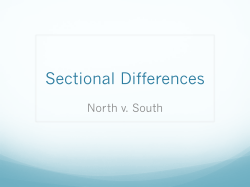 sectional differences