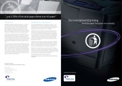 The truth behind A3 printing