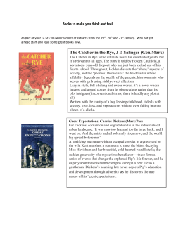 The Catcher in the Rye, JD Salinger (Gen/Marx)