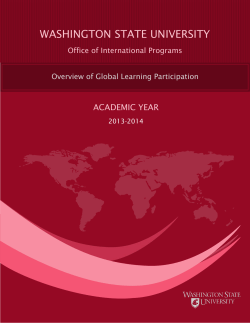 2013-14 - International Programs