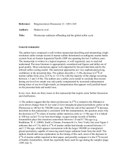 The manuscript &ldquo;the missing flux in a 35S budget for the soils of a