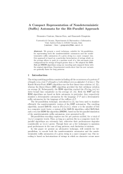 (Suffix) Automata for the Bit-Parallel Approach