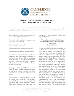 Liability Coverage For Owned And Non