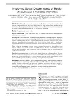 HelpSteps_Improving Social Determinants of Health