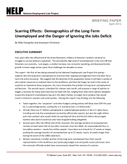 Scarring Effects: Demographics of the Long