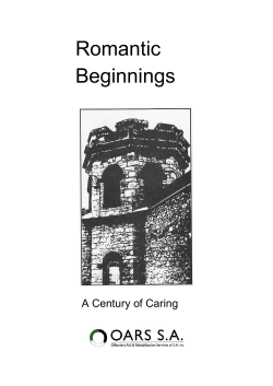 Romantic Beginnings - OARS Community Transitions