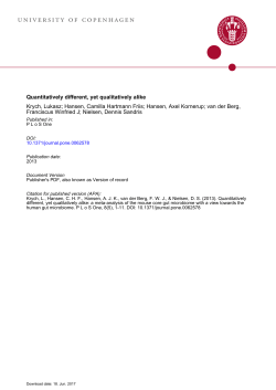 univERsity oF copEnhAGEn