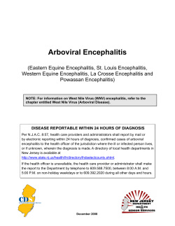 Communicable Disease Manual Chapter