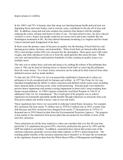 Improvements in visibility