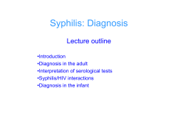 Syphilis: Diagnosis