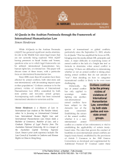 Al Qaeda in the Arabian Peninsula through the Framework of