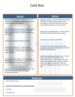 Cold War