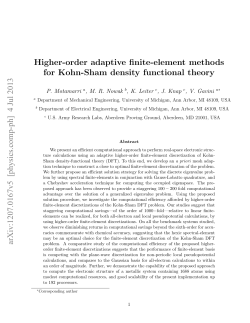 Higher-order adaptive finite-element methods for