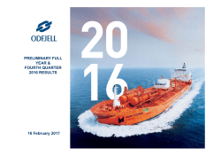4Q16 Presentation