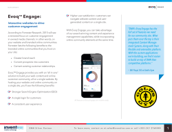 Evoq&trade; Engage