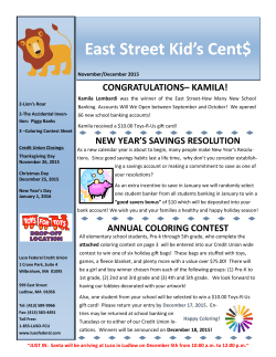 East Street Kid`s Cent - Luso Federal Credit Union
