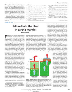 Helium Feels the Heat in Earth`s Mantle