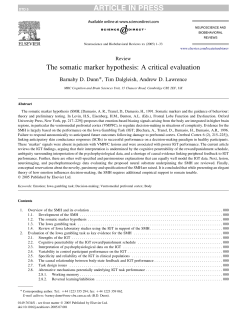 article in press - Division of the Humanities and Social Sciences