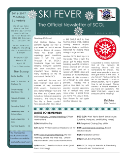 February 2017 - Ski Club of Lockport