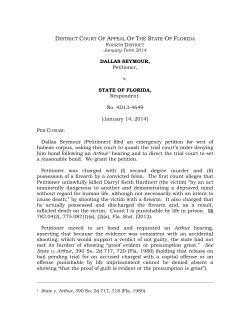 district court of appeal of the state of florida