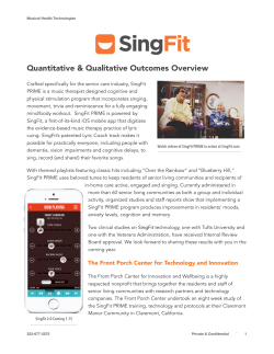 Front Porch Center for Innovation study