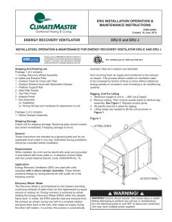 ERU E and ERU J IOM.indd