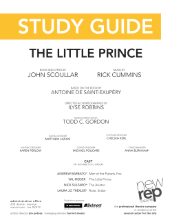 to THE LITTLE PRINCE study guide