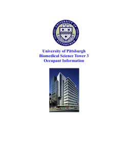 Biomedical Science Tower 3 - Department of Pharmacology