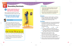 Rounding Decimals - Mr.Kerley`s class Mr.Kerley`s class
