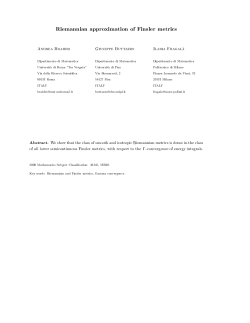 Riemannian approximation of Finsler metrics
