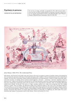 Psychiatry in pictures