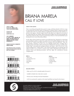 briana marela - Secretly Distribution