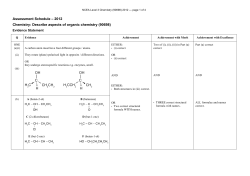 NCEA Level 3 Chemistry (90698) 2012